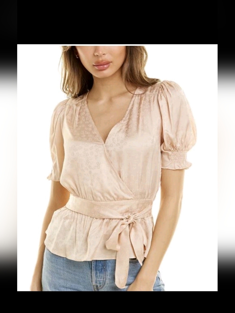 The Kooples Nude Blouse